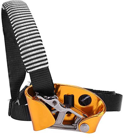 Fsskgx Foot Ascender, Left/Right Foot Rope for Rock Climbing Mountaineering Equipment - Right