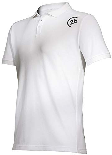 Uvex K26 Herren-T-Shirt - Weiße Männer-Poloshirt L