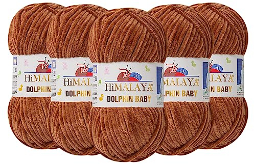 Himalaya Dolphin Baby Strickwolle 337 / hellbraun