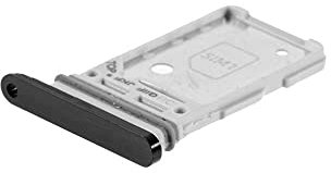 jbTec Dual SIM-Tray kompatibel mit Samsung Galaxy S21+ Plus / S21 Ultra - Kartenhalter Slot Schlitten