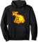 Feuer Bauarbeiter Helm Und Hammer Flammen Bauarbeiter Pullover Hoodie