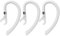 Universal-Ersatz-Ohrbügel für Bluetooth-Ohrhörer, weiche Silikon-Ohrbügel, kompatibel mit New Bee, Plantronics und anderen kabellosen Ohrhörern, Weiß, 3 Stück