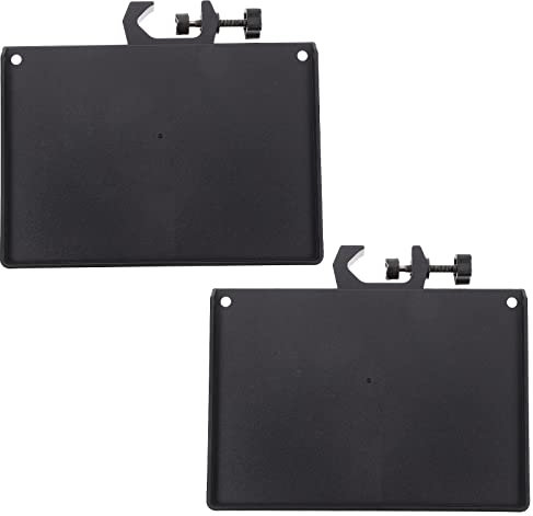 Projector Screen Monitor Mount 2pcs Sound Live Broadcast Mic Rack Stand Tray Microphone Clamp Holder Laptop Stand