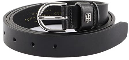 Tommy Hilfiger Damen Th Timeless 2.5 Gürtel, Black, 130