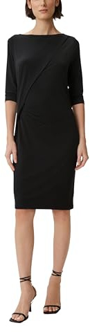 COMMA Jerseykleid mit Raffung