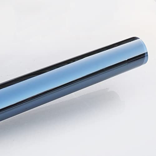 YUJIANHUAA Pellicola Oscurante per Vetri,Pellicola Specchio da Finestra Riflettente Monodirezionale,Pellicola Privacy Anti UV,Pellicola Antisolare Oscurante,per Ufficio Casa (80x150cm(32x59in))