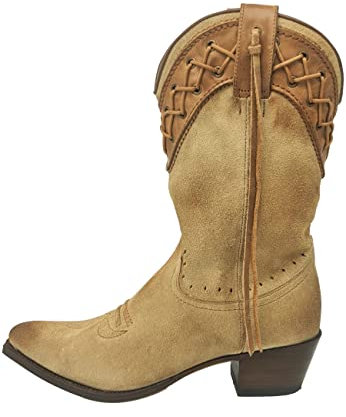 Sendra Stivale Cowboy 17920 Lia Serraje Modello 17920 LIA Colore Beige, beige, 40 EU