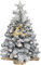Mini Albero di Natale da 60 cm, Corona Dell'albero di Natale, Scatole Regalo Decorate e Ornamenti da Appendere Per Decorazioni Natalizie Fai da te, Albero di Natale Artificiale Multifunzionale
