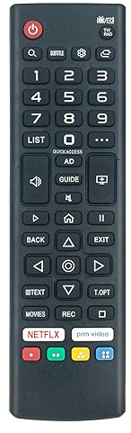 AKB76037001 Telecomando di ricambio adatto per Oscar LG Q.Bell LCD LED TV B219 IHC13FA401 QT50WX73 QT45WX73 QT39WY73 QT32WY73