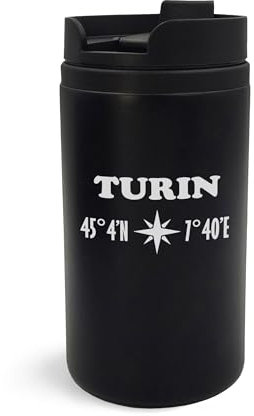 Tazza termica termica con motivo Coordinate di Torino