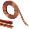 Moulures décoratives autocollantes - 10 m - Flexible - En PVC - Autocollantes - Bord de carrelage et d'angle - Pelez et collez (or rose)