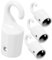 DECHOUS 4Pcs Blind Wand Hook Replacement Metal Vertical Blind Wand Control Replacement Parts Blinds Control Wand Tip Hooks Vertical Blinds Accessories