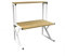 MUL-BOUTIQUE 2 Niveaux Support de Four à Micro-Ondes, Etagere Micro Ondes Cuisine Rangement, Support d'Étagère De Cuisine 54 * 30 * 65CM (Jaune)