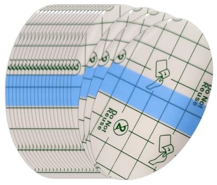 AIBAOBAO 100PCS Tattoo Aftercare Transparent Waterproof Bandage, Adhesive Stretch Film Dressing Second Skin Tattoo Cover Up Tape, Protective Tattoo Wrap for Wound Dressing, Swimming, Shower for Kids