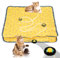 Niaazi Interactive Cat Ball Toys for Indoor Adult Cats - Kitten Rechargeable Automatic Mouse Cat with Light | Fast Rolling & Motion Activated Chirping | Hide and Seek Mouse Catching Game