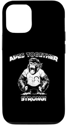Hülle für iPhone 13 Affen zusammen stark! Meme Stonks Aktienhändler Hodler Degen