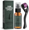 Bartwuchs set mit Titanium Derma Roller, Bartroller Kit 30 ml, Beard Roller Bartwuchs Serum öl, Bartwuchs Roller,Beard Microneedle, Bartpflege Set Bestes Geschenk für Männer