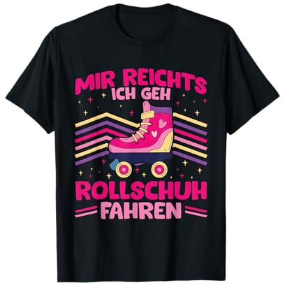 Rollschuhfahren Ich Geh Rollschuh Fahren Rolllschuh T-Shirt