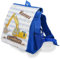 Unikatolo Kindergartenrucksack Bagger mit Name - Personalisierter Kinderrucksack blau - Kitatasche bedruckt - Geschenk zum ersten Geburtstag Junge - Kindergeburtstag Mottoparty Baustelle