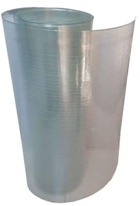 Lastra di plastica acrilica trasparente, copertura di ricambio in policarbonato resistente agli urti, facile da piegare e tagliare per pergola, balcone, parabrezza, 0,8 x 2 m