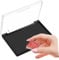 FOYTOKI Magnetic Eyeshadow Palette Empty Makeup Tray with Clear Lid for Organizing Eyeshadow Pans Versatile Cosmetics Storage for Makeup Artists and Enthusiasts