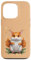Custodia per iPhone 13 Pro Dolce criceto angelo signore bambini ragazzi ragazze animali verde 128