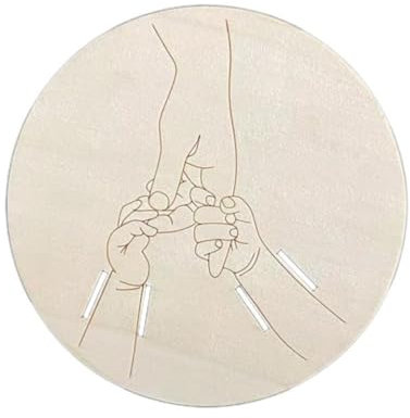 Holztafel für Babys, zur Geburt, zum Gedenken an Neugeborene, personalisiert, für Fami