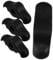 UPKOCH 4pcs Bicycle Footrest Pegs Snap Rocker Feet Adapters Cycling Pedal Accessories Home Workout Gear for Stability