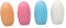 DIRBAK Leak Proof Silicone Elastic Travel Bottle Covers Reusable Sleeves for Makeup Toiletries Shampoo Conditioner 4pcs Set Pink Orange Blue White