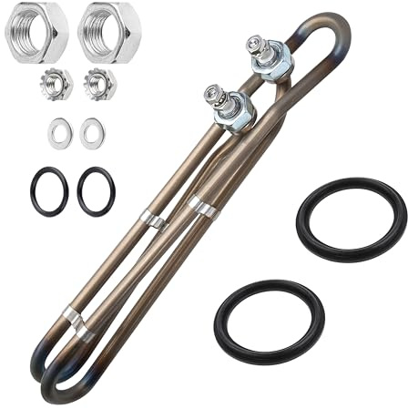Dgqtrx 4 KW 240 V Whirlpool-Heizelement für Balboa Spa-Heizelement, Titan-Flo-Thru Whirlpool-Heizelement (25,4 cm) (4 kW)