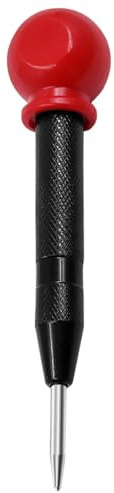 Spring Loaded Center Punch Automatic Anti-Slip Heavy Duty Hole Tool for Metal Wood Plastic