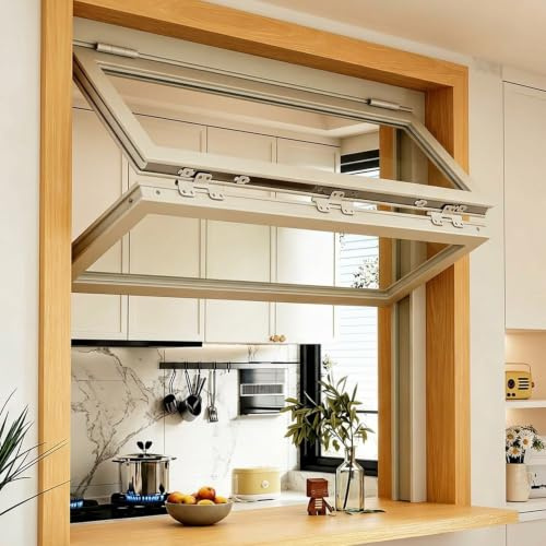 Finestra pieghevole in alluminio su misura per cucina