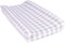 Trend Lab grau und Creme Buffalo Check Deluxe Flanell Wickelauflage Bezug