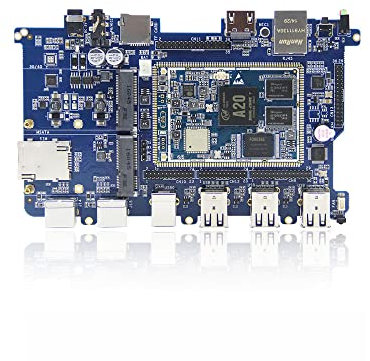 Smartfly Info CubieAIO A20 Board Open Source All in One Mini Embedded Computer Android Linux UART x4 USB x6 Allwinner A20, ARM Demo Board