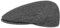 Lipodo Inglese Classic Flatcap Damen/Herren - Flat Cap Made in Italy - Unifarbene Wintercap mit Wolle - Schirmmütze Herbst/Winter - Schiebermütze anthrazit 60 cm