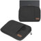 Hülle Tasche kompatibel für Medion Akoya E1239T Notebook Schutzhülle Schwarz/Grau/Blau Cover Laptop Case, Farbe:Schwarz