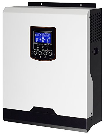Iconica 3000W 24V Hybrid pure sine wave Inverter with 60A MPPT Solar charge controller and 60A Mains battery charger - ideal for off-grid applications or remote areas without access to a constant