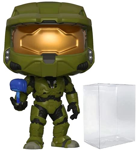 Funko Pop! Games: Halo - Master Chief with Cortana Vinyl Figure (Bundled with Pop Box Protector Case)