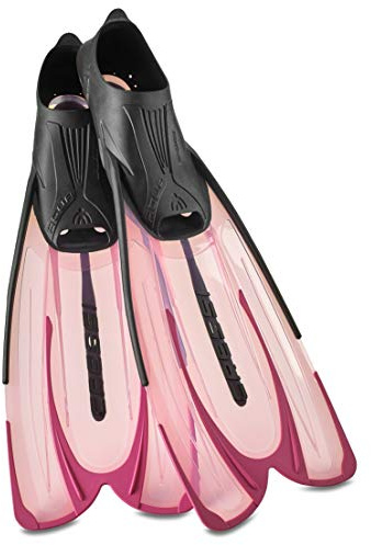 Cressi Agua Tauchflossen für Erwachsene, mit Verstellbarer Tasche, bequem für die Füße, perfekt für Reisen, hergestellt in Italien