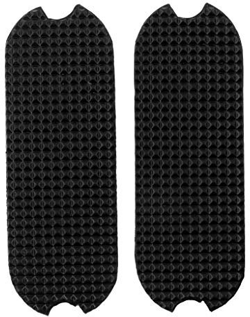 Tenlacum Ersatz-Pads für Steigbügel, Gummi, Schwarz, 11,9 cm, 2 Stück
