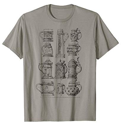 Jarra de cerveza Cerveza artesanal Oktoberfest, Camiseta