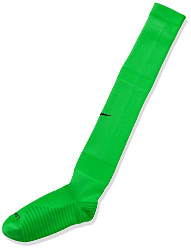 Nike Unisex U Nk Matchfit Knee High - Team 20 Socks, Green Spark/Green Spark/Black, L