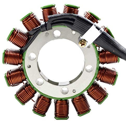 AHL motorrad lichtmaschine Generator Statorspule Zündspule 15 Pole für Yamaha YZF-R1 2009-2014, Code OEM:Yamaha 14B-81410-00