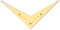 Alnicov Northwest Guitars Gitarrensaitenhalter mit 6 Saiten, kompatibel mit Flying V Gitarren, Zubehör (Gold)