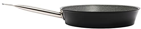 Serenk Excellence Non-Stick Pan, Frying Pan, PFOA-free Granite, 1.90 Litre Casserole with Non-Stick Coating Padded Bottom, Oven and Dishwasher Safe, 10 in/26 cm, 60 oz/1.8 lt