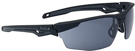 Bollé Safety Tryon BSSI Polarized Safety Glasses, Matte Black Frame/Polarized Lenses, One Size (PSSTRYOP11B)