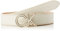 Calvin Klein Damen RE-Lock SAFF CK 3CM Belt K60K609980 Gürtel, Weiß (Ecru), 65