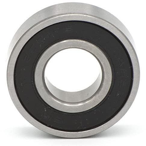 Parts and Parts Rillenkugellager 6001 2RS, 12x28x8mm, DIN 625 ISO 15, Hochgeschwindigkeits-Radiallager, reibungsarm, leichtgängig, ideal für Fahrzeuggetriebe und Industriemaschinen