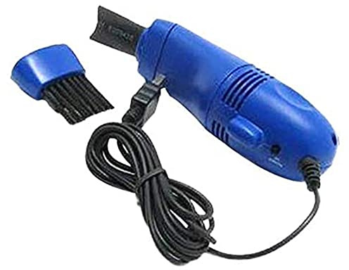 Josenidny Keyboard Vacuum Cleaner, Mini Powerful Keyboard Vacuum Cleaner USB Wireless Keyboard Air Dust Cloth Random Colour