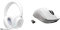 Logitech G G735 Wireless Gaming Headset, Customisable LIGHTSYNC RGB Lighting, LIGHTSPEED, Bluetooth, 3.5 MM Aux Compatible- White Mist & PRO X SUPERLIGHT Wireless Gaming Mouse - White